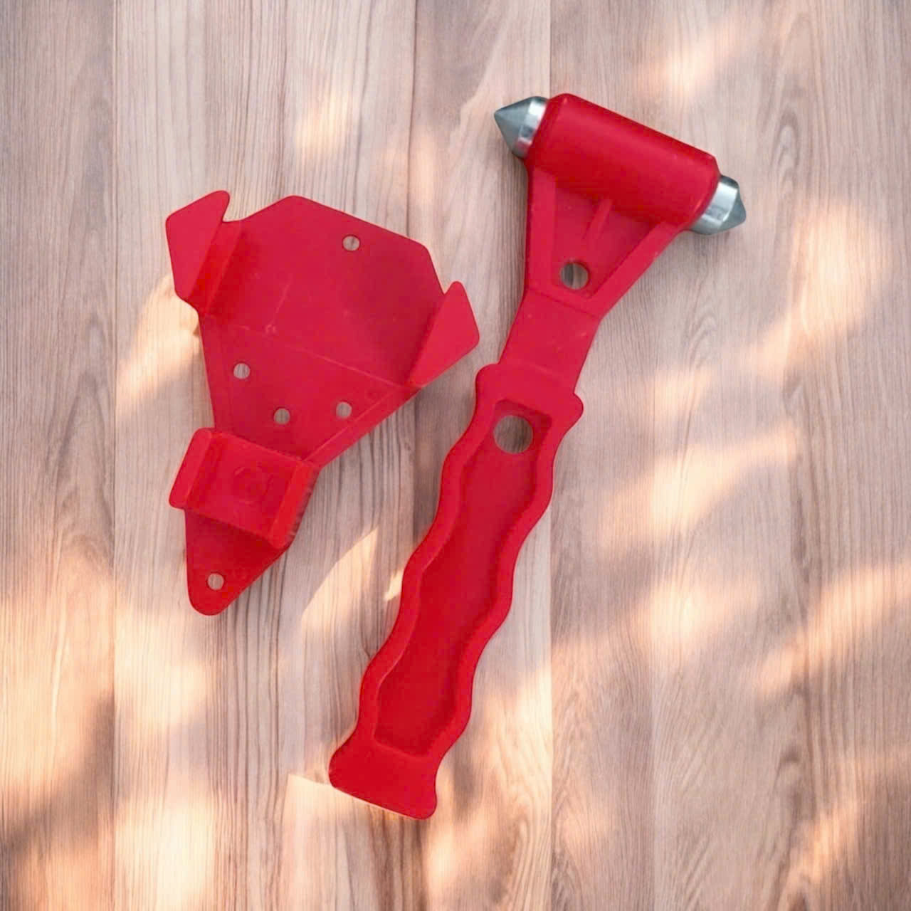 Búa phá kính ô tô (4) Búa phá kính thoát hiểm dùng cho ô tô, xe hơi, xe khách