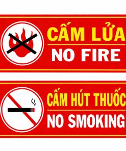 Cấm lửa + Cấm Thuốc (Tôn)