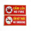 Cấm lửa + Cấm Thuốc (Tôn)