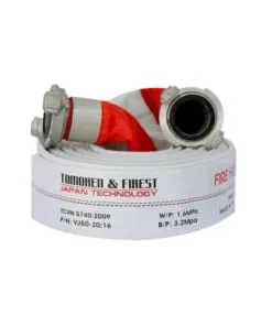 Vòi chữa cháy TOMOKEN D50-20m-16bar kèm khớp nối (Tem kiểm định)