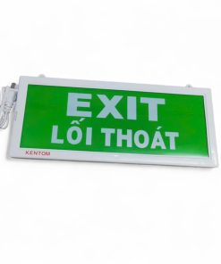 Đèn exit chỉ dẫn thoát nạn Kentom KT120 (Tem kiểm định)