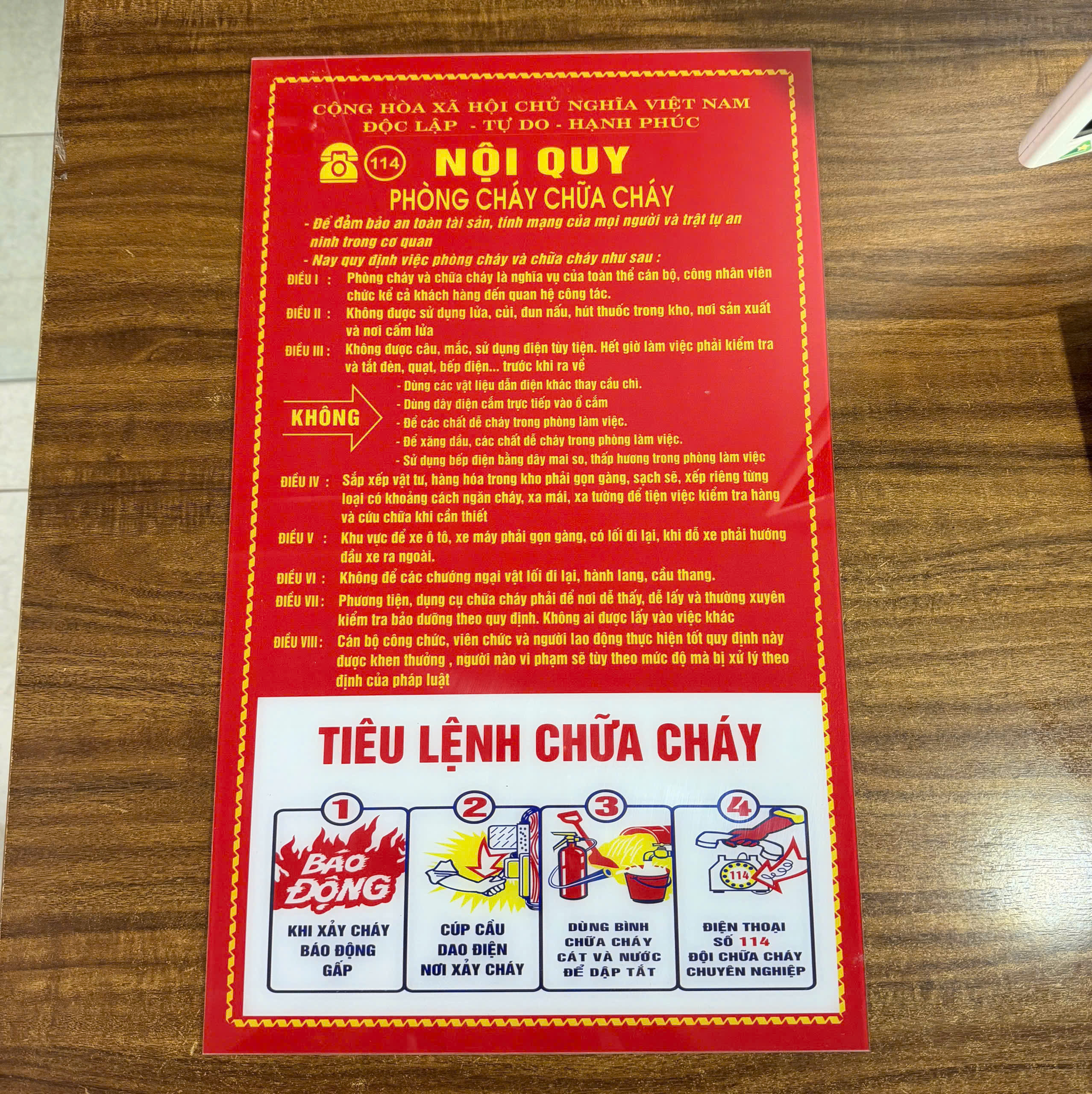 NỘI QUY TIÊU LỆNH KẾT HỢP MICA (1) Nội quy tiêu lệnh kết hợp (Mica)